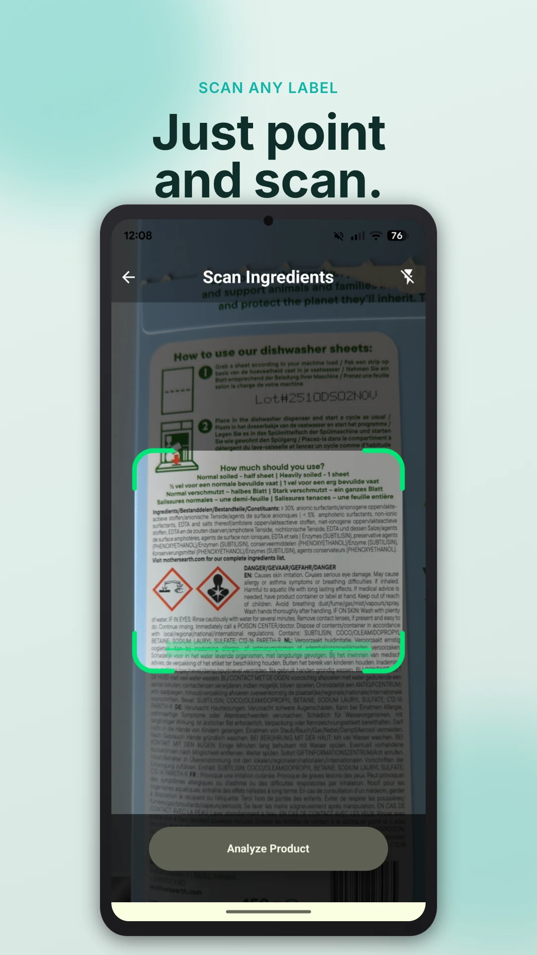 Toxly: Ingredient Scanner screenshot