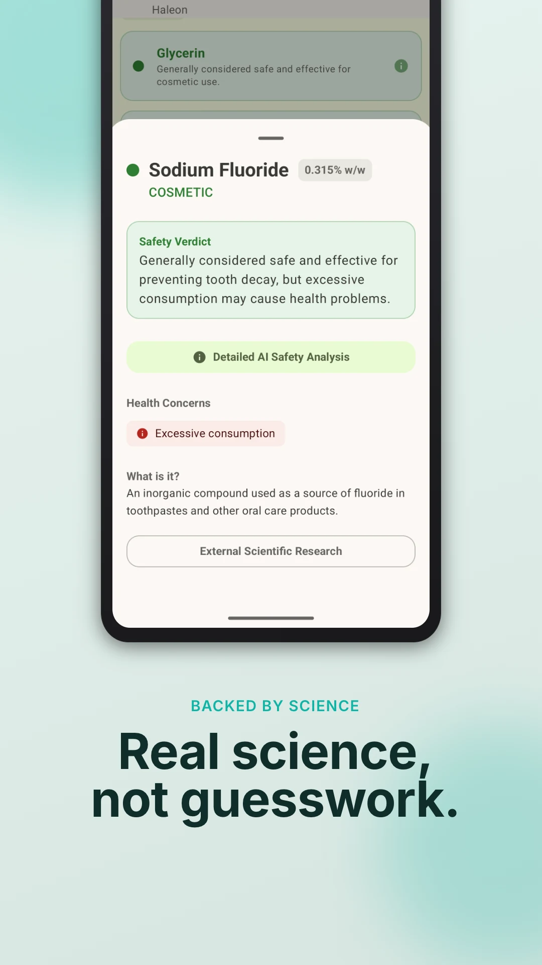 Toxly: Ingredient Scanner screenshot